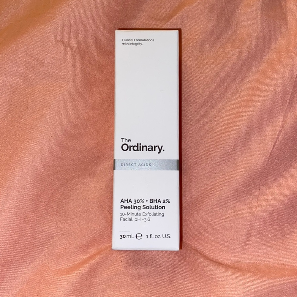 AHA 30% + BHA 2% peeling solution by The Ordinary